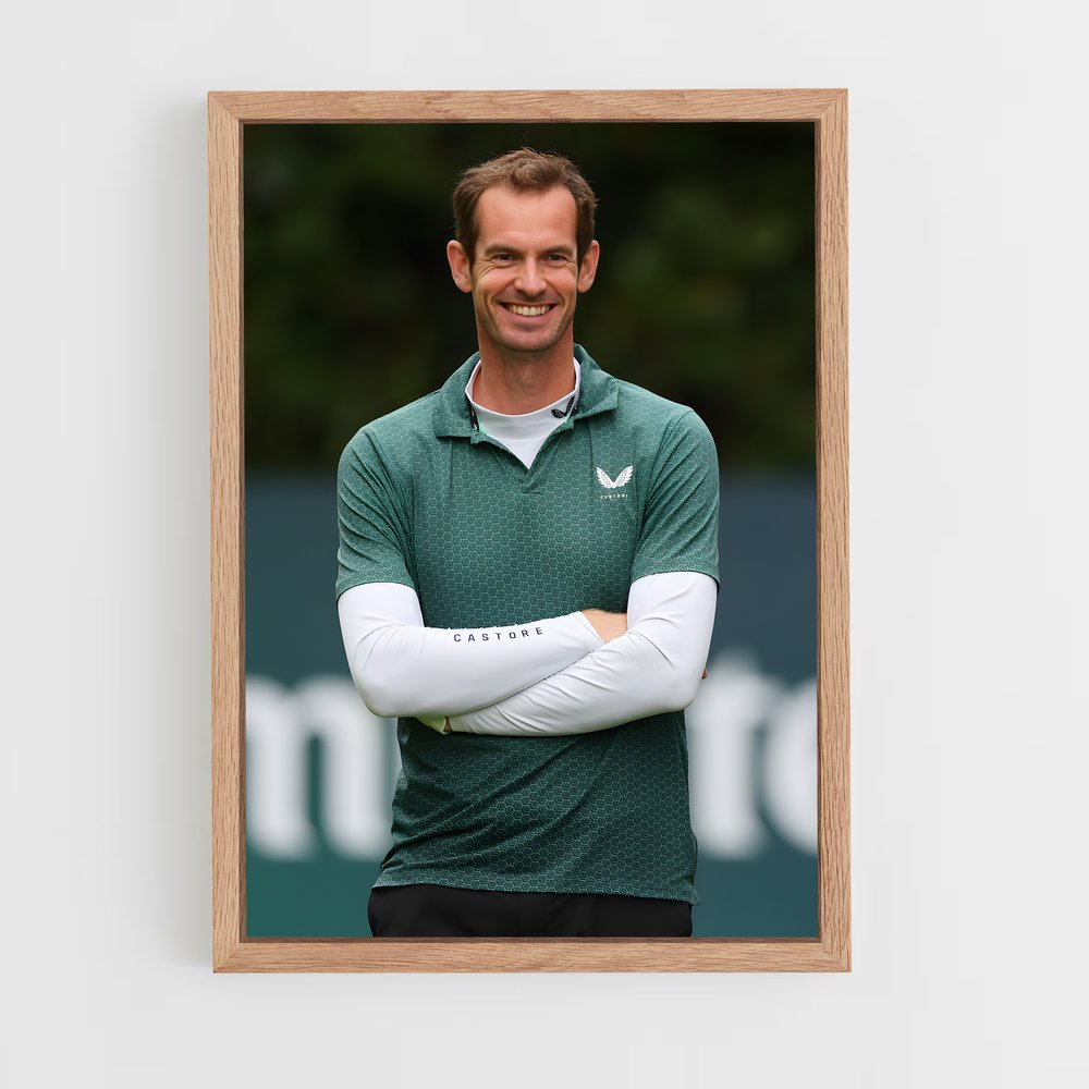 Poster Andy en Action – affiche Tennis (vue 4)